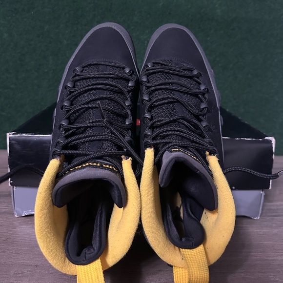 Jordan 9 Retro ‘Dark Charcoal Grey University Gold’ Size 11 - Picture 6 of 11